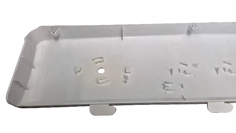 WE19M1490 GE Dryer White Back Splash Timer Panel Used OEM 6