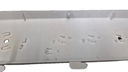 WE19M1490 GE Dryer White Back Splash Timer Panel Used OEM 7