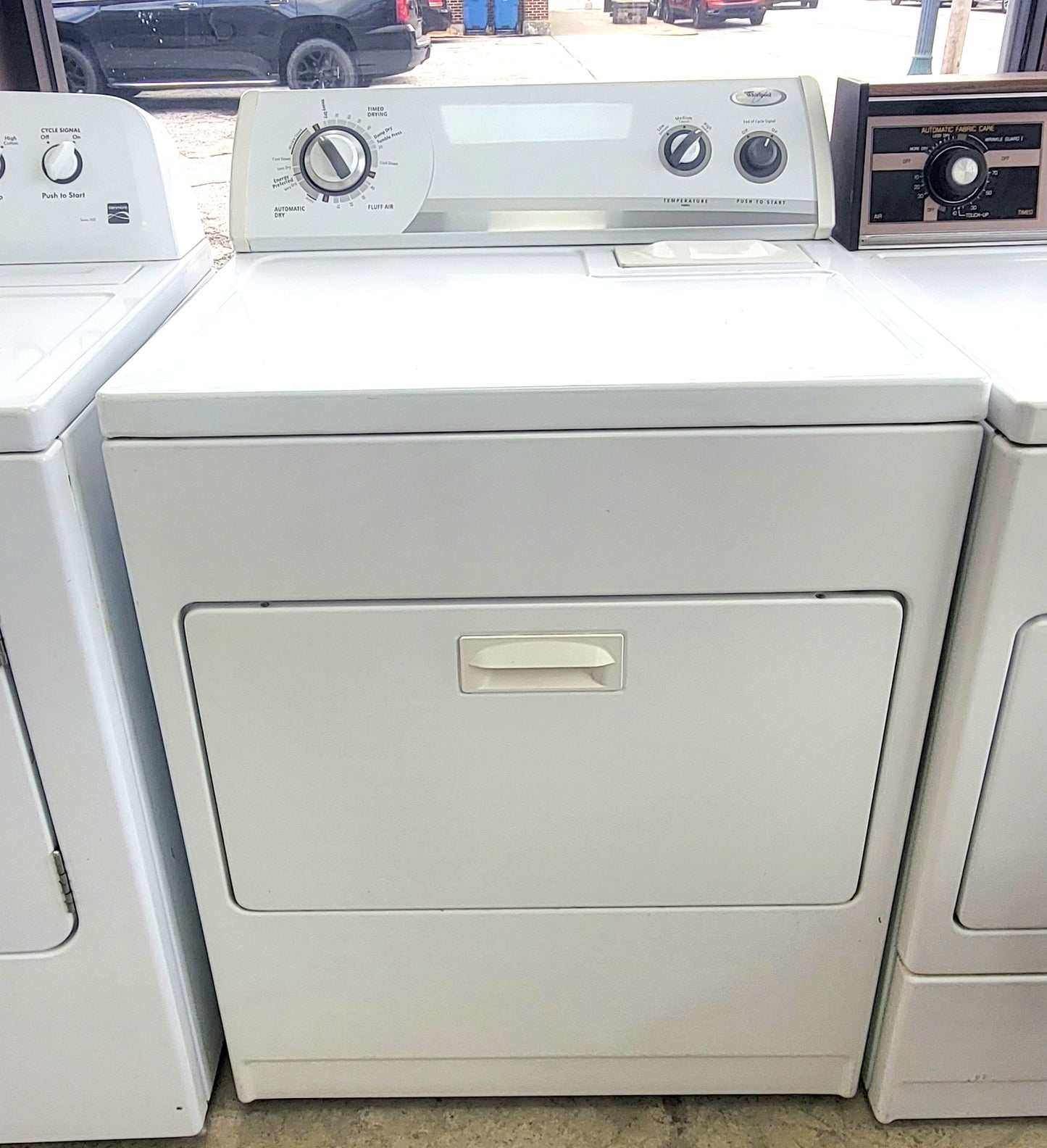 Used Reconditioned White Whirlpool Electric Dryer