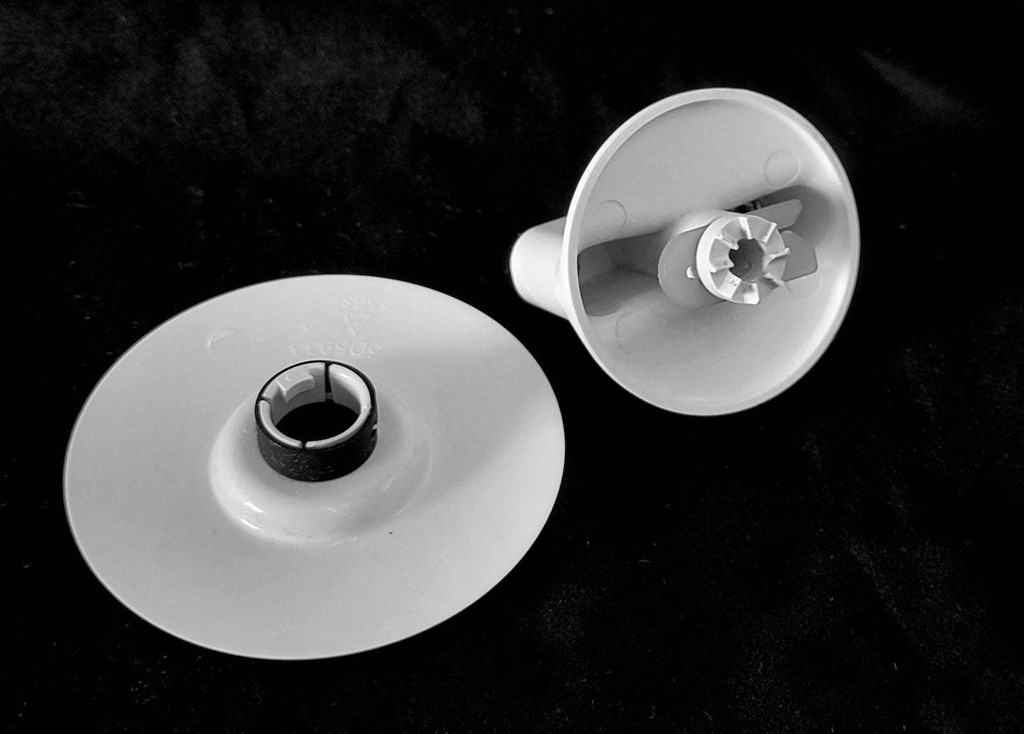 WH01x22719 GE Washer White Timer Control Knob Set