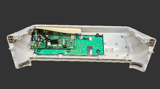 WH22X29348 WH42X28269 GE Washer White Control Panel Used OEM 2