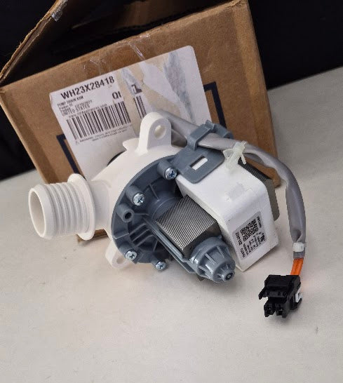 WH23x28418 GE Clothes Washer / Washing Machine Pump New OEM