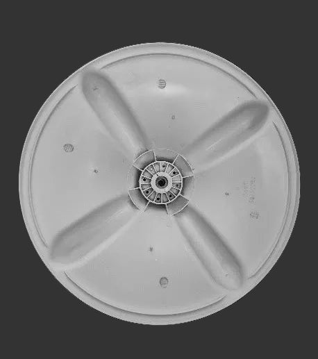 WH43X30957 GE Washer White Agitator Used OEM 2