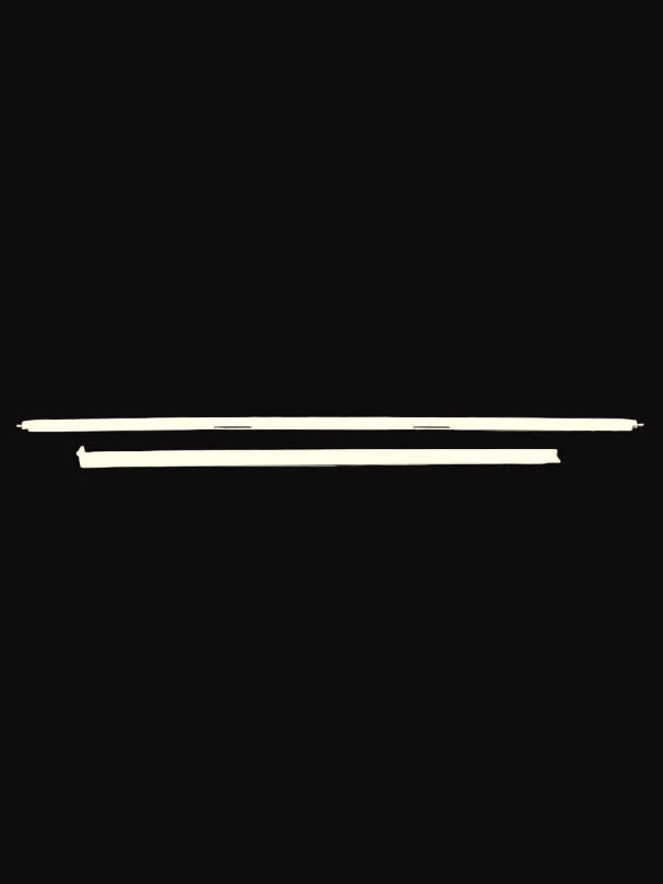 WP8523173 WP8523178 Whirlpool Range Bisque Oven Door Glass Trim