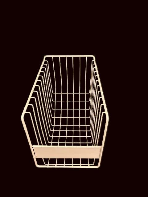 2301193 Whirlpool Refrigerator Lower Sloped Freezer Basket with Trim
