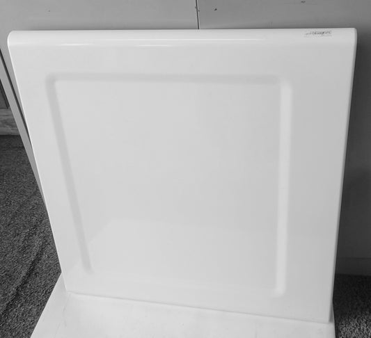 WPW10208383 Maytag Dryer White Top Panel Cover