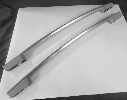 WPW10257118K Whirlpool Refrigerator SS Door Handle Set