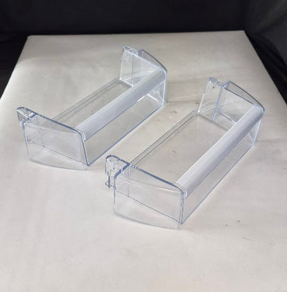 WPW10296857 Whirlpool Refrigerator Lower Freezer Door Bin Shelf Set