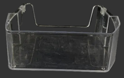 WPW10308869 Whirlpool Refrigerator Clear Door Bin Shelf Used OEM
