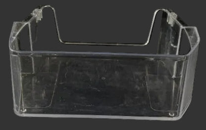 WPW10308869 Whirlpool Refrigerator Clear Door Bin Shelf Used OEM