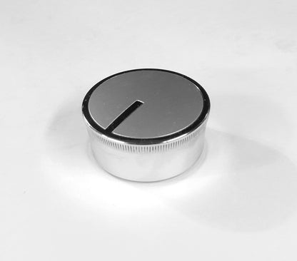 WPW10430806 Whirlpool Range Stainless Gray Burner Knob