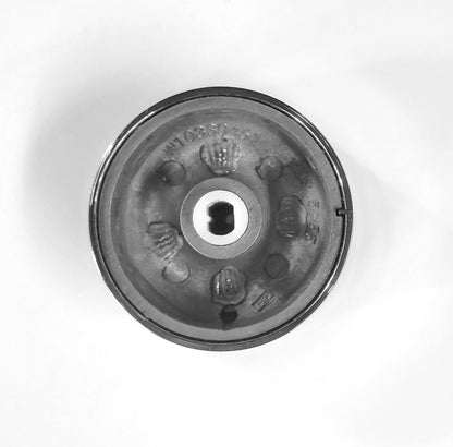 WPW10430806 Whirlpool Range Stainless Gray Burner Knob