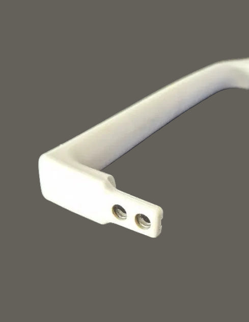 WR12X10124 GE Refrigerator Almond Door Handle Used OEM 3