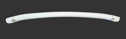 WR12X10927 GE Refrigerator White Freezer Door Handle Used OEM 2