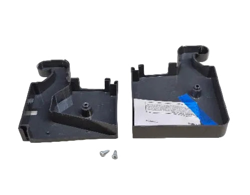 WR13X24930 WR13x24931 GE Refrigerator Upper Door Hinge Cover Set Used OEM 3