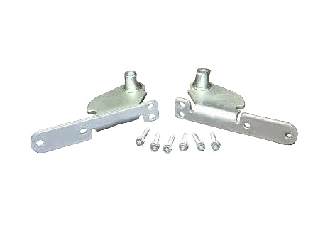 WR13X29171 GE Refrigerator Center Door Hinge Set Used OEM 3