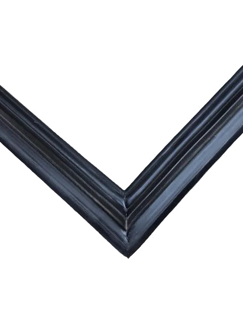 WR14X40084 GE Refrigerator Dark Gray Left Door Gasket Used OEM 2