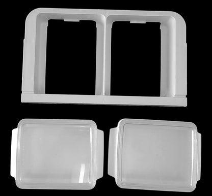 WR17X2949 WR17x2957 GE Refrigerator Snack dish Slide In Food Storage Rack