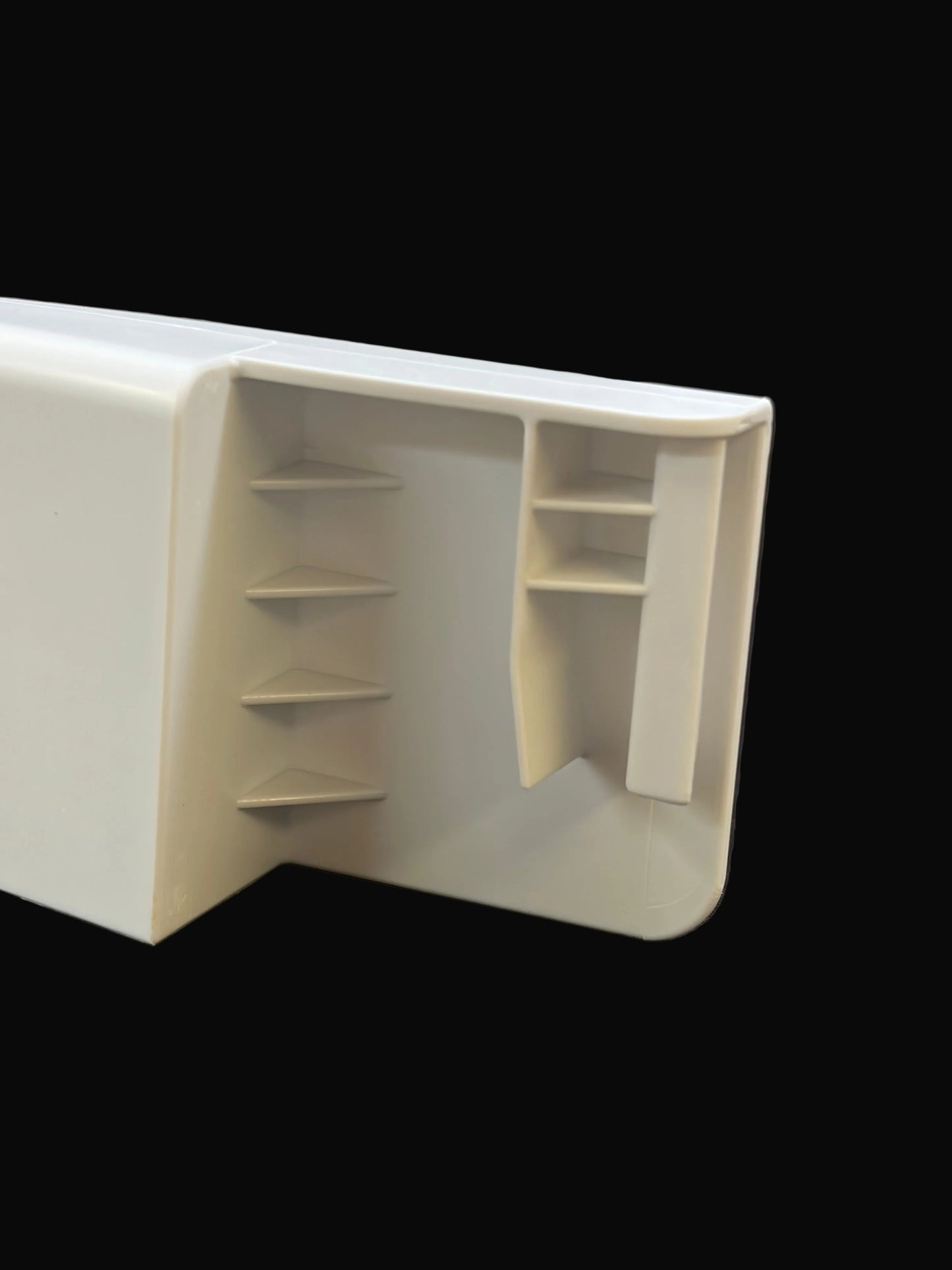 WR17X30024 GE Refrigerator White Used OEM Door Rail Shelf