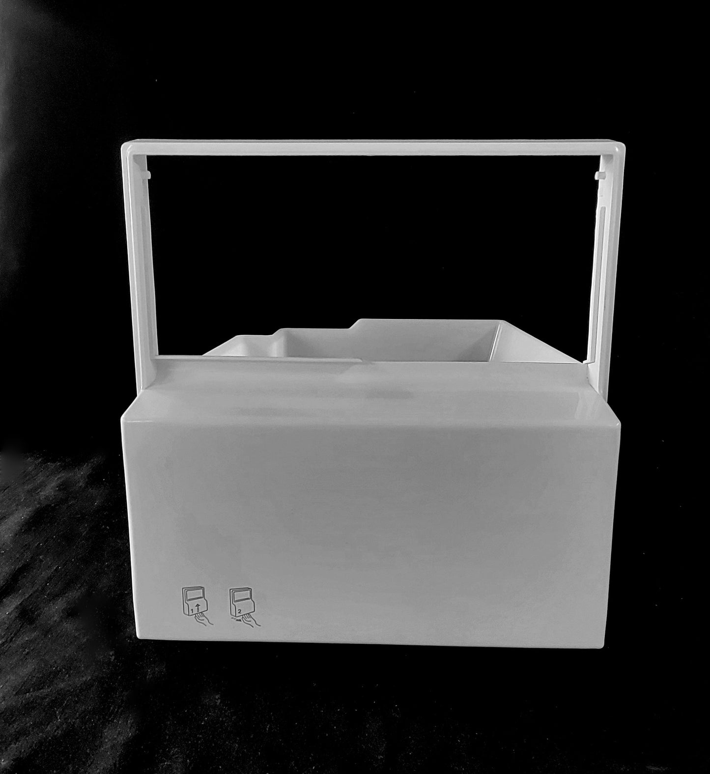 WR30X256 WR17X3966 WR17X4341 GE Refrigerator Complete Ice Bucket