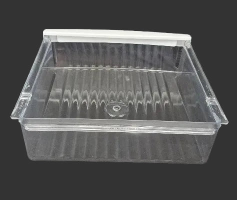 WR32X10839 GE Refrigerator Snack Pan Drawer Used OEM back