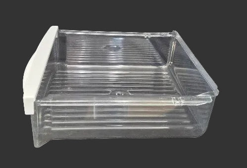WR32X10839 GE Refrigerator Snack Pan Drawer Used OEM side