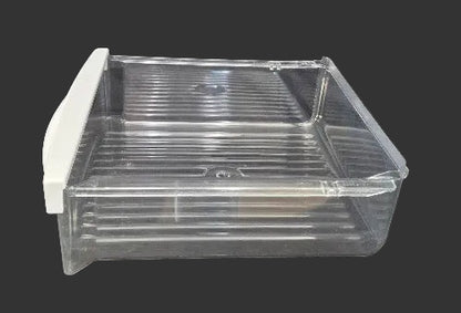 WR32X10839 GE Refrigerator Snack Pan Drawer Used OEM side