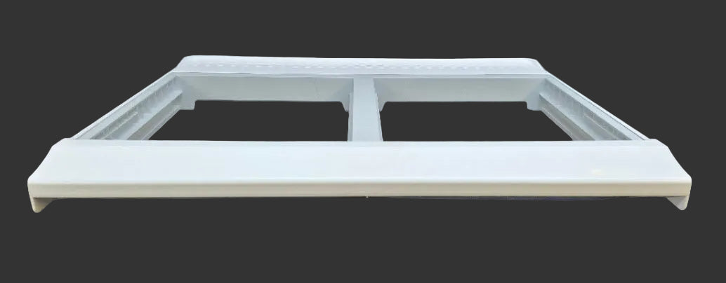 WR32X32505 WR32X21260 GE Refrigerator Used OEM Crisper Cover with Glass 5