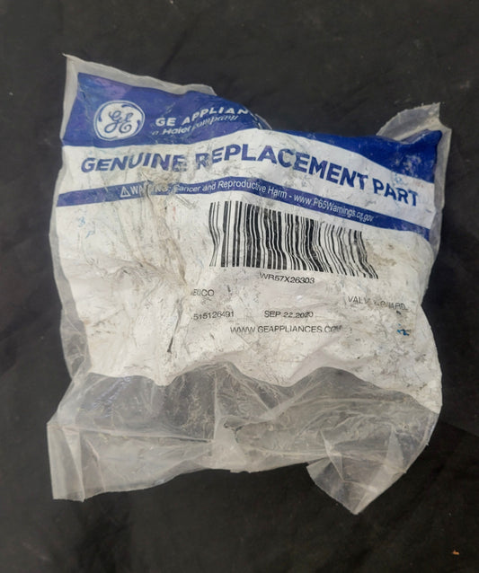 WR57x26303 GE Refrigerator New Ice Maker Water Valve