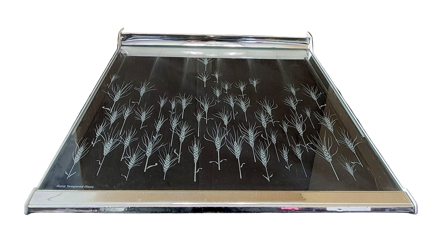 WR71X1651 WR71x1516 GE Refrigerator Glass Meat Pan Shelf