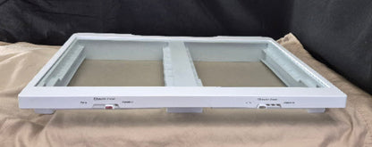 WR71x42027 GE Refrigerator Crisper Drawer Cover w/ Glass Used OEM