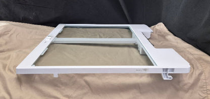 WR71x42028 GE Refrigerator Pantry Drawer Cover w/ Glass Used OEM 2
