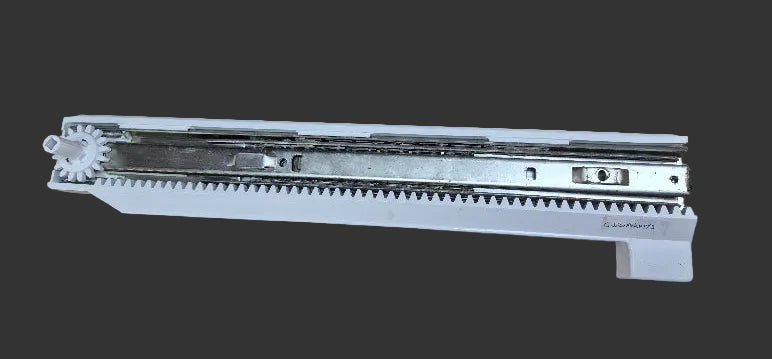 WR72x24815 GE Refrigerator Right Lower Freezer Basket Rail Used OEM 2