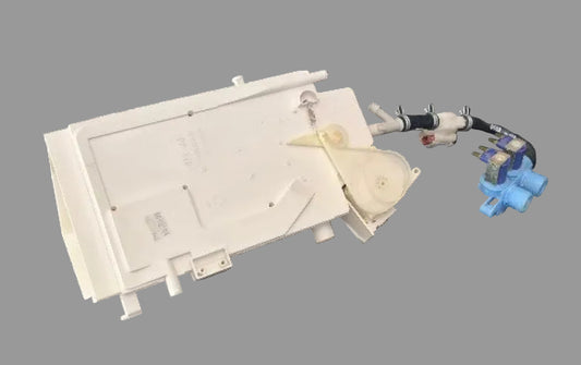 Washer dispenser assembly with inlet valve WP8181694