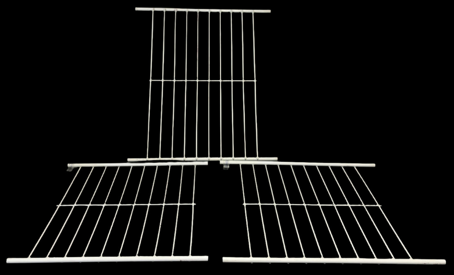 OEM Whirlpool Freezer Wire Rack Set WPW10318947 WPW10318948 W10318946