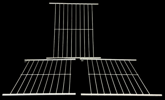 OEM Whirlpool Freezer Wire Rack Set WPW10318947 WPW10318948 W10318946