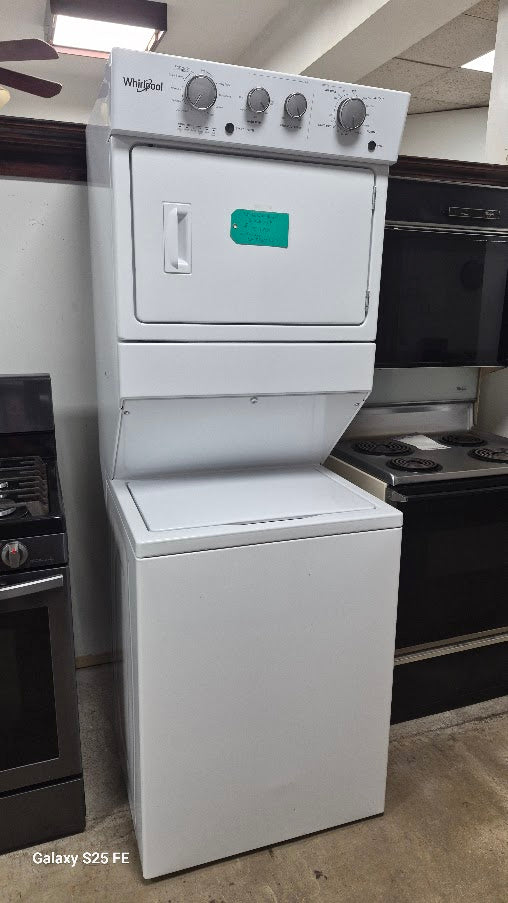 Whirlpool WET4027HW0 Washer and Electric Dryer Laundry Center 