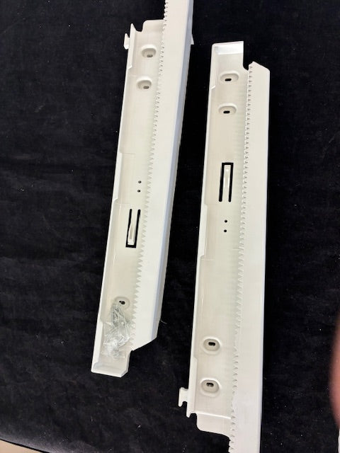 W10284680 W10284681 Whirlpool Refrigerator Right and Left Slide Bracket Set