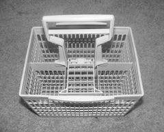 WD28X265 GE Dishwasher Gray Sliverware Basket