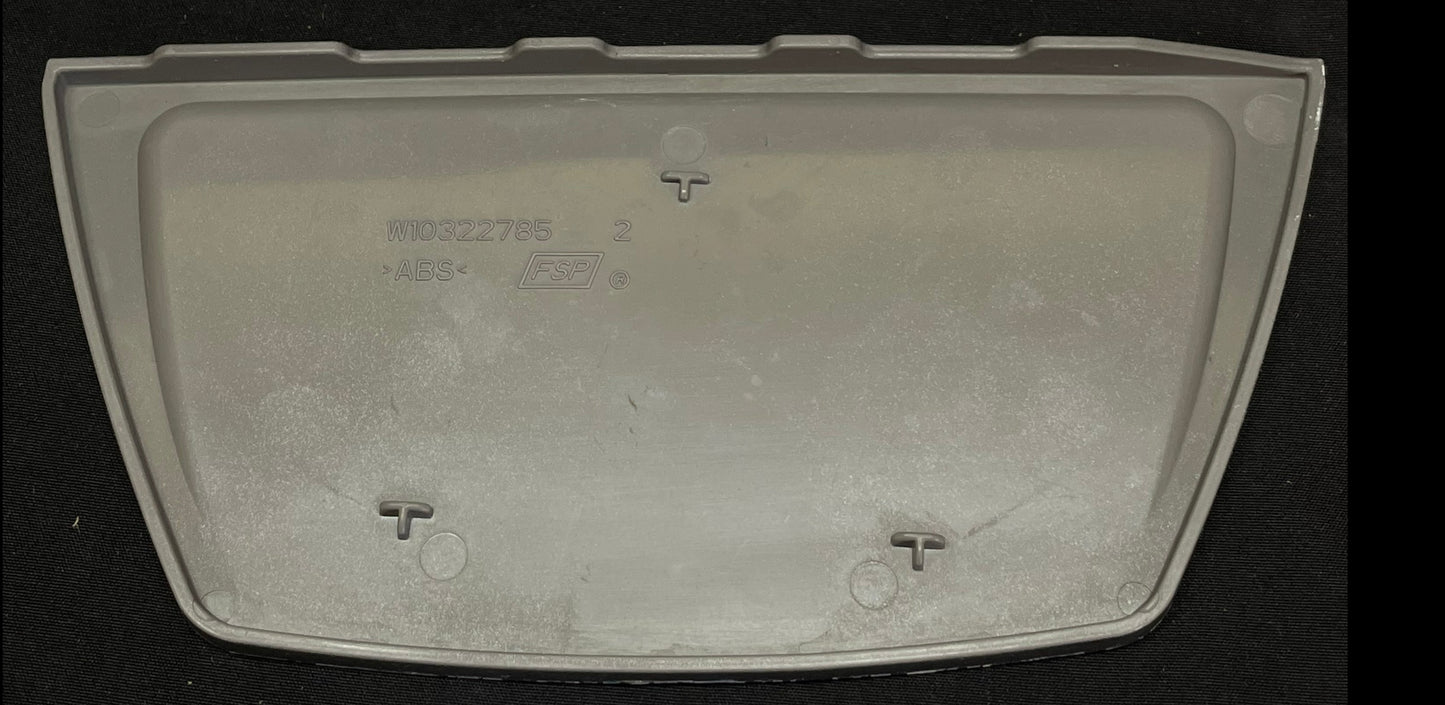 W10410105 Whirlpool Refrigerator Gray Dispenser Drip Tray