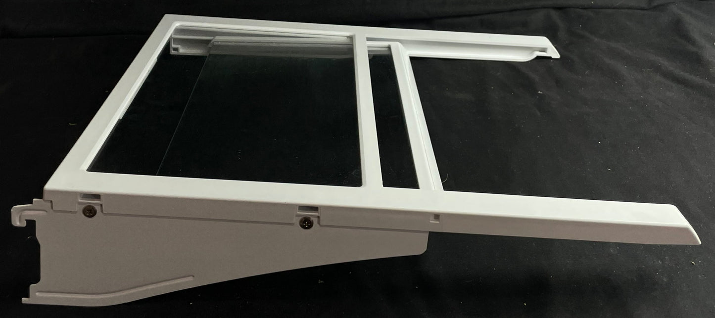 WR71X30139 GE Refrigerator Glass Quick Space Shelf