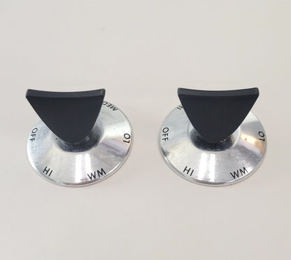 108RF-19E Hotpoint Vintage Range Burner Knob Set