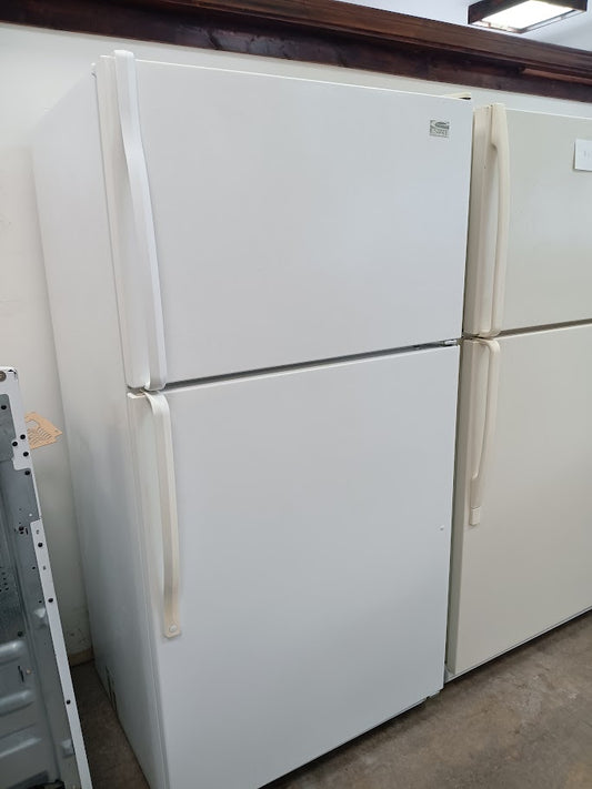 Used Reconditioned Estate 21 Cu. Ft. White Refrigerator