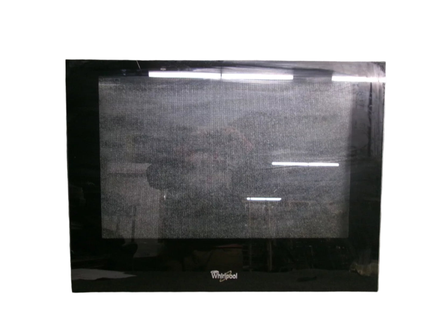 WPW10333988 Whirlpool Range Outer Black Oven Door Glass