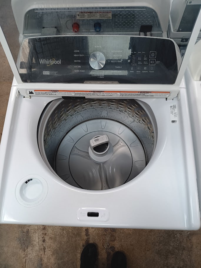 Used Reconditioned White Whirlpool Super Capacity Washer