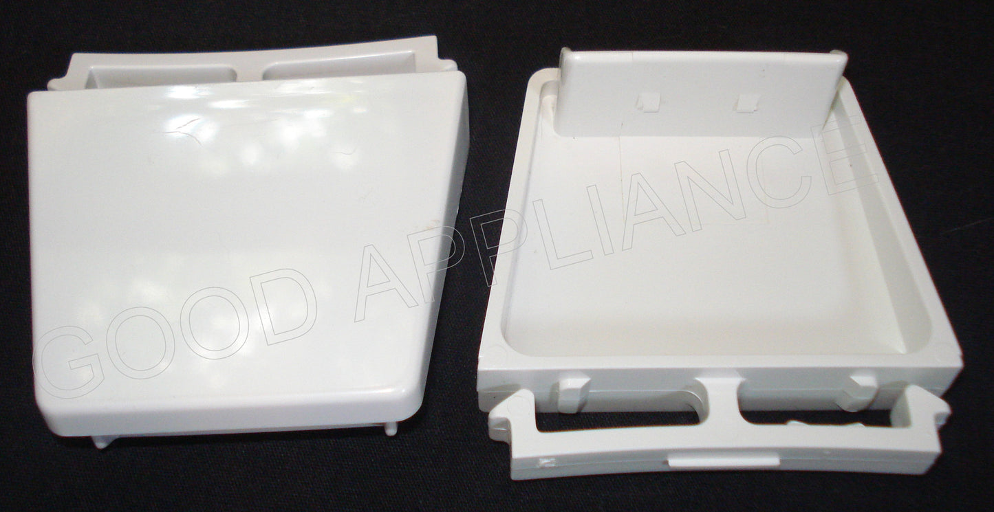 1106861  4318297 Whirlpool Refrigerator Door Shelf  End Cap Kit Set of 2