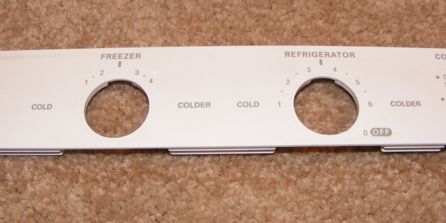 1110707 Escutcheon Control Label