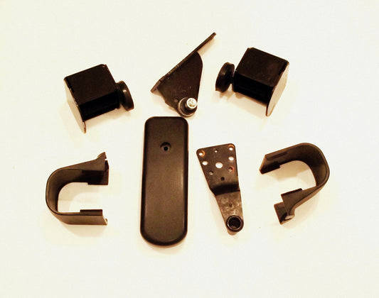 12566606ED R9800670 Amana Refrigerator Black Door Hinge Pack