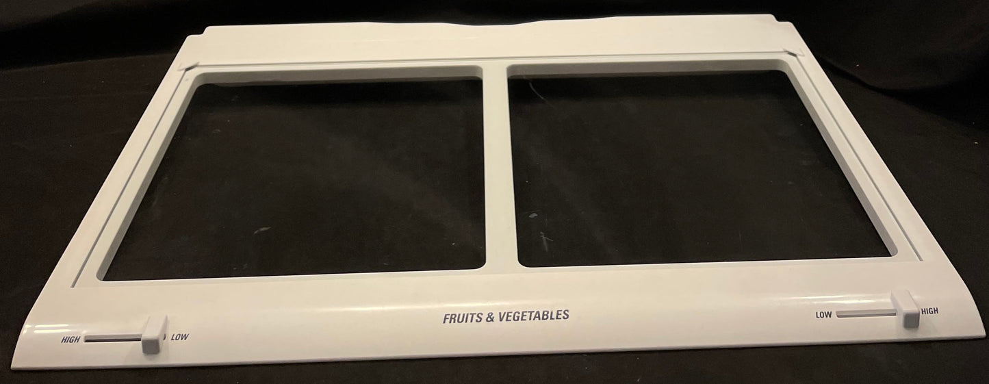 ACQ73866606 4890JL1002P LG Refrigerator Crisper Frame w/ Glass