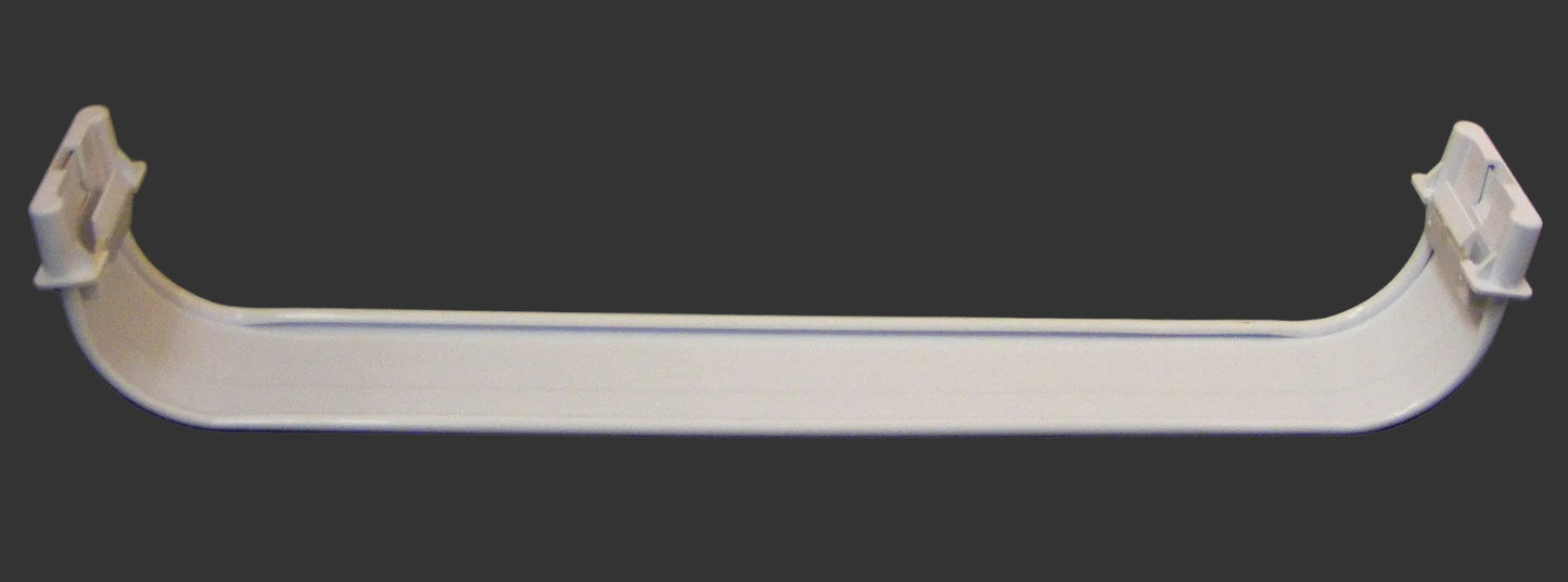 215120400 5303288950 Frigidaire White Refrigerator Door Shelf with End Cap Used OEM 3